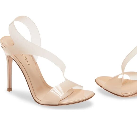 Gianvito RossiSlingback Sandal Nude. with dust bag